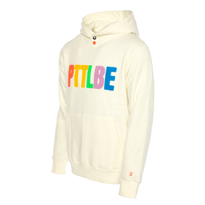 Hoodie "Rainbow" Cream